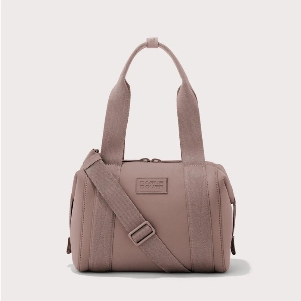 Dagne Dover Taupe Duffel Bag